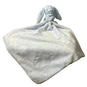 JELLY CAT LONDON LIGHT BLUE 17” BUNNY LOVEY SNUGGLE
